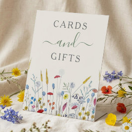 Wildflower Meadow Cards & Gifts Shower Sign Sockelschild