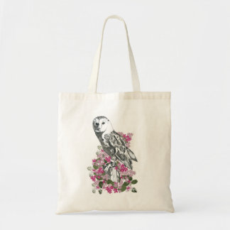 Wildflower Owl 🌼Budget Tote Bag Tragetasche