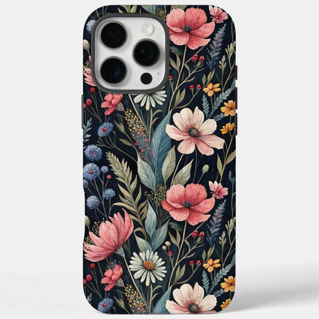 Wildflowers Botanical Inspiration  Case-Mate iPhone Hülle (Rückseite)