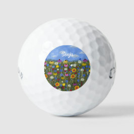 Wildflowers Callaway Supersoft Golf Balls Golfball