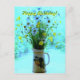 Wildflowers Thinking of You Postkarte (Vorderseite)