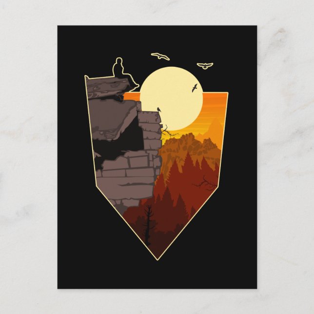 Wildkante Postkarte (Vorderseite)