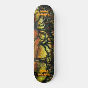 Wildkarpfen mit Bäumen Skateboard