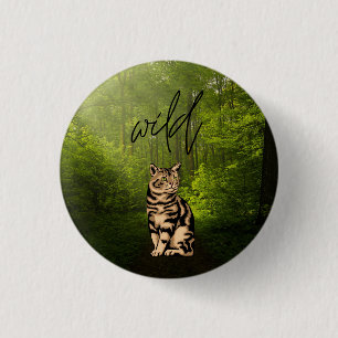 Wildkatze Button