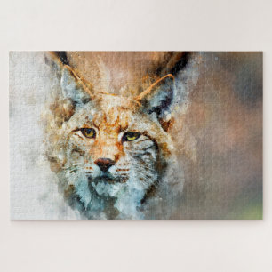 Wildkatze-Puzzle Puzzle