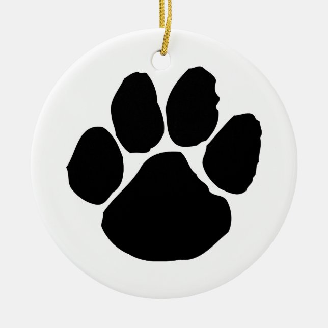 WILDKATZEN-HÖHLE KERAMIKORNAMENT (Vorne)