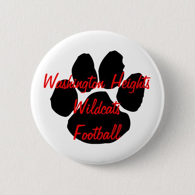 WILDKATZEN-KNOPF BUTTON (Vorderseite)
