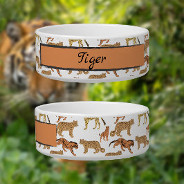 Wildkatzen Muster Napf