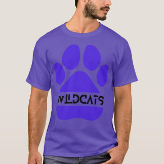 Wildkatzen Paw erschütterte Grunge Wildkatzen Prix T-Shirt