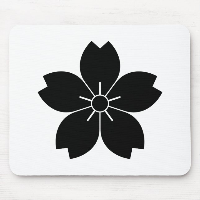 Wildkirschblüte Mousepad (Vorne)