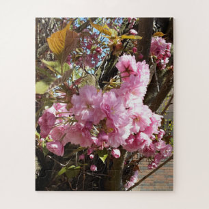 Wildkirsche Rosa Blossom Tree Puzzle
