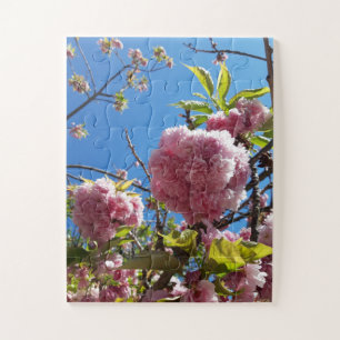Wildkirsche Rosa Blossom Tree Puzzle