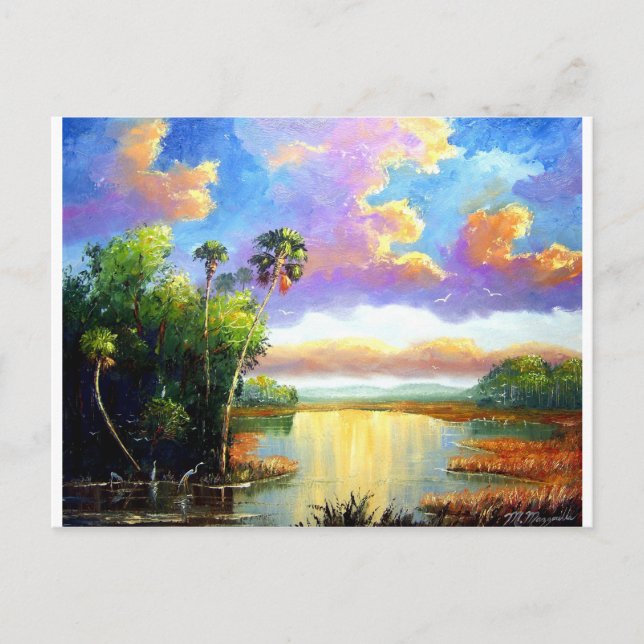 Wildl Florida Country Postkarte (Vorderseite)