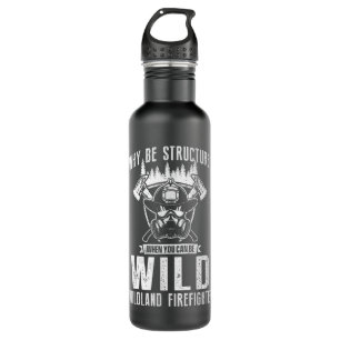 Wildland-Feuerwehrmann Edelstahlflasche