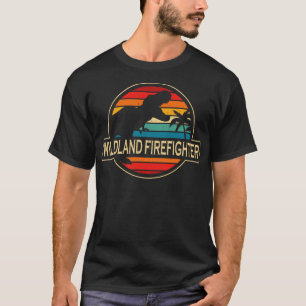 Wildland Firefighter Dinosaurier T-Shirt