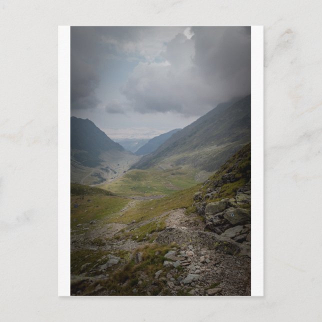Wildlandschaft in Rumänien Postkarte (Vorderseite)