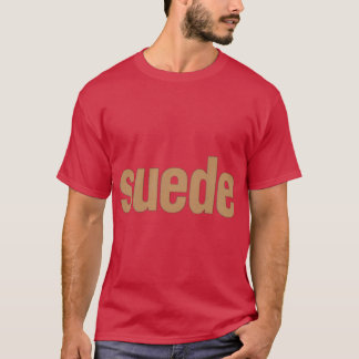 Wildleder Freundin T-Shirt
