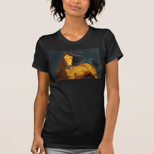 Wildleder-Pferd T-Shirt