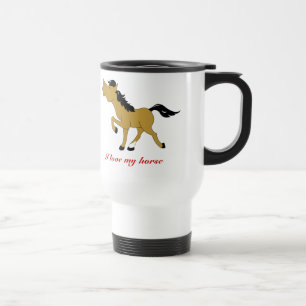 WILDLEDER-PFERDEkaffee-REISE-TASSEN-GEWOHNHEIT Reisebecher