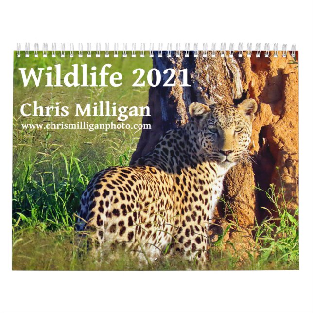 Wildlife 2021 von Chris Milligan Kalender (Titelbild)