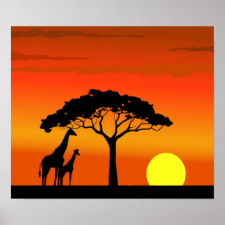 Wildlife Africa Poster