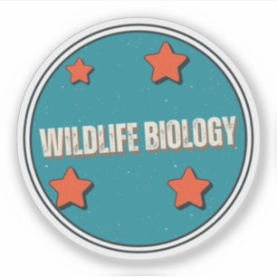 Wildlife-Biologie Aufkleber