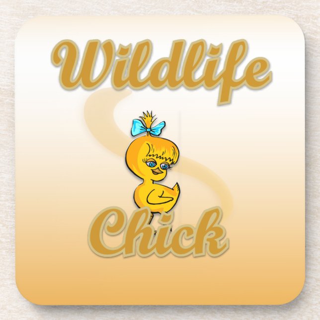 Wildlife Chick Untersetzer (Vorderseite)