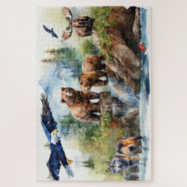 Wildlife Collage Puzzle