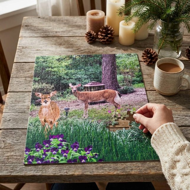 Wildlife Doer Foto Collage Puzzle (Von Creator hochgeladen)
