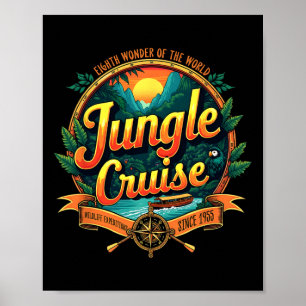 Wildlife Expeditions VBS 2025 Vintage-Dschungelkre Poster