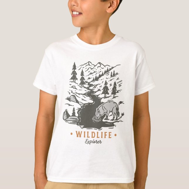 Wildlife Explorer T-Shirt (Vorderseite)