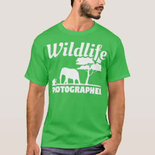 Wildlife Fotograf Safari Reise Familienurlaub T-Shirt