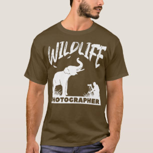 Wildlife Fotograf Safari Reise Familienurlaub T-Shirt