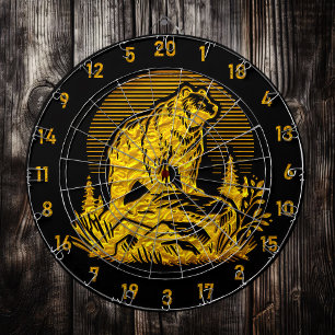 Wildlife Inspiriert Dart Board Magic Dartscheibe