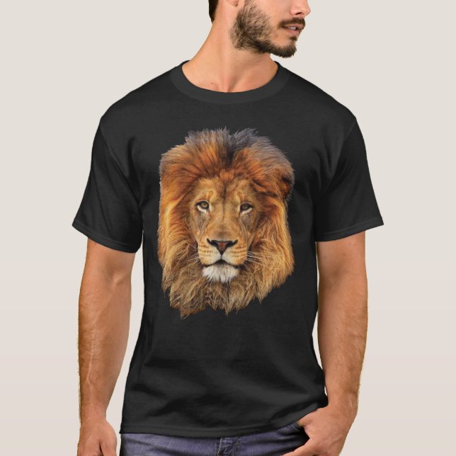 Wildlife Lion aus Afrika T-Shirt (Vorderseite)