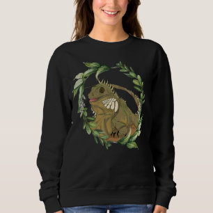 Wildlife Lizard Animal Pet Owner Reptile Tropical Sweatshirt