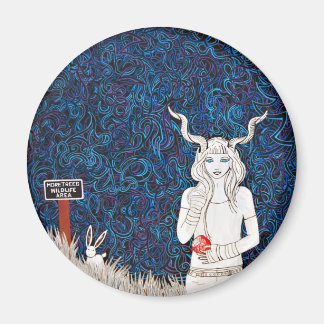 Wildlife Magnet von Meghan Oona Clifford