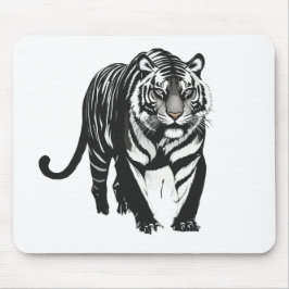 🐅 Wildlife Majesty - Tiger auf dem Prowl Mäuse-Pa Mousepad