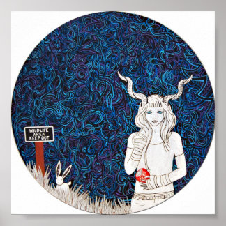 Wildlife Print von Meghan Oona Clifford Poster