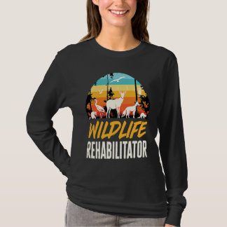 Wildlife Rehabilitator Animals Rights Rescue T-Shirt