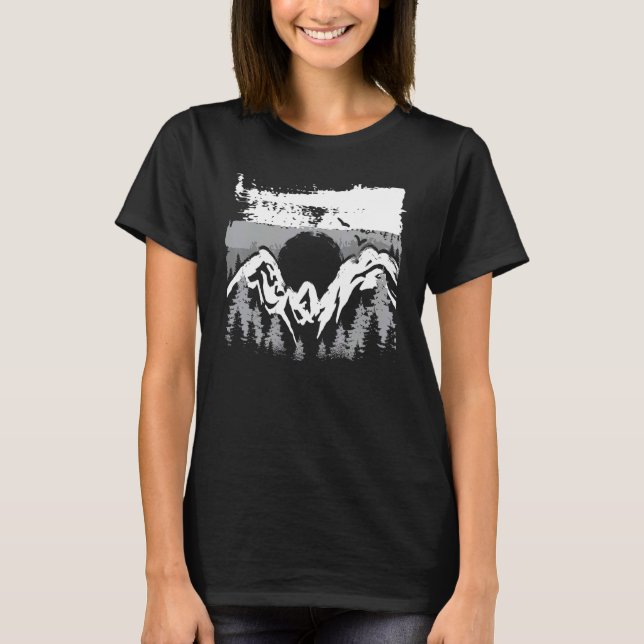 Wildlife Trees Mountain - The Restaurant T-Shirt (Vorderseite)