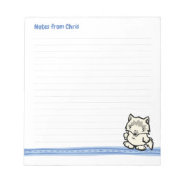 Wildlife Wolf Note Pad Notizblock
