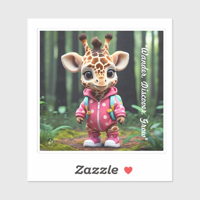 "Wildlife Wonder KID" Aufkleber (Blatt)