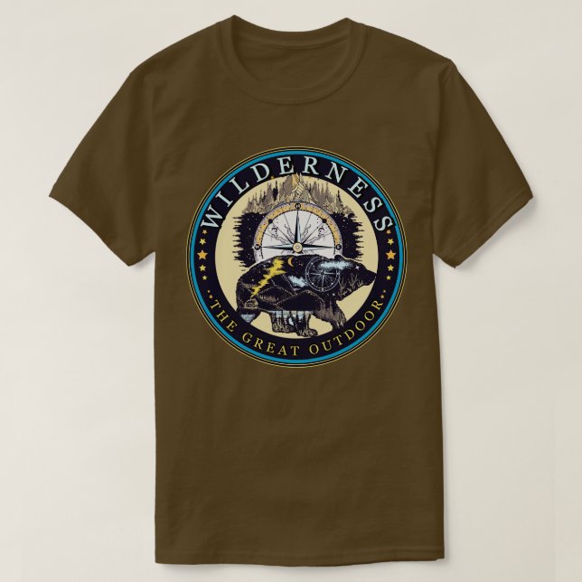 Wildnis 1 T-Shirt (Design vorne)