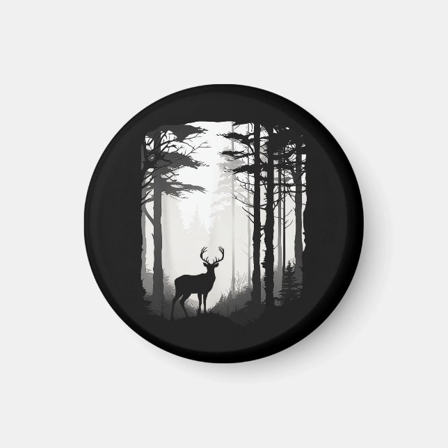 Wildnis des Rotwildwaldes Magnet (Vorne)