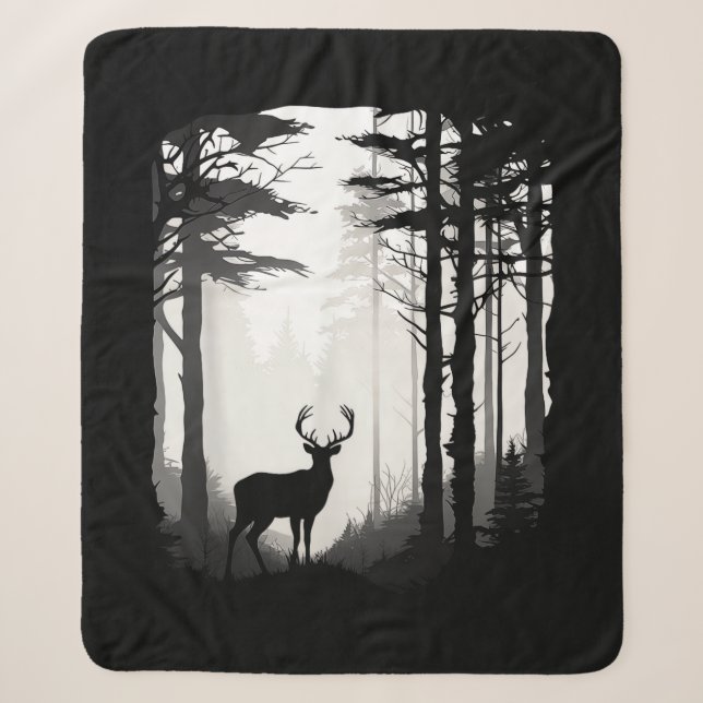 Wildnis des Rotwildwaldes Sherpadecke (Vorderseite)