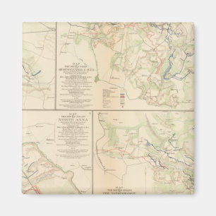 Wildnis, Va Spotsylvania CH Todd's Taverne Magnet