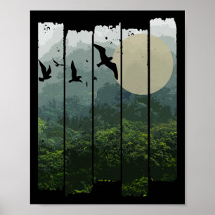 Wildnis Wald Outdoor Natur Poster