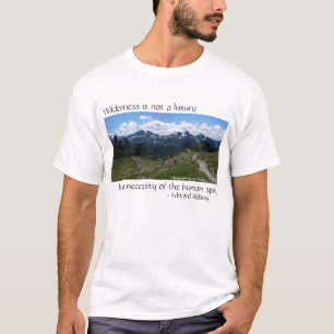 Wildnis-Zitat (Tatoosh Strecke) T-Shirt
