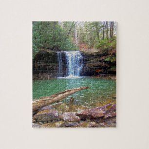 Wildnisappalachian-Wasserfall Puzzle